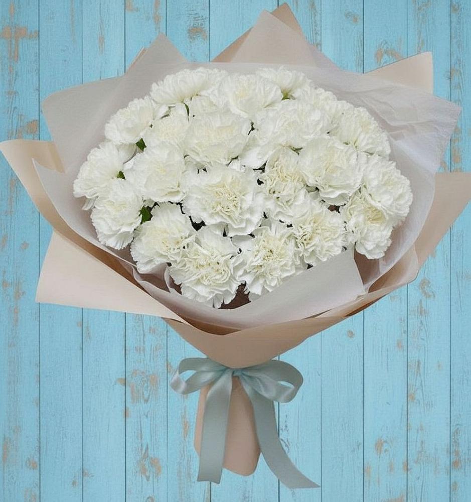 Букет цветов из: Гвоздики в Восточном Ставропольского края