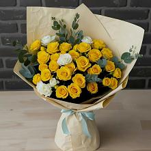 Букет цветов из:  Розы в Восточном Ставропольского края