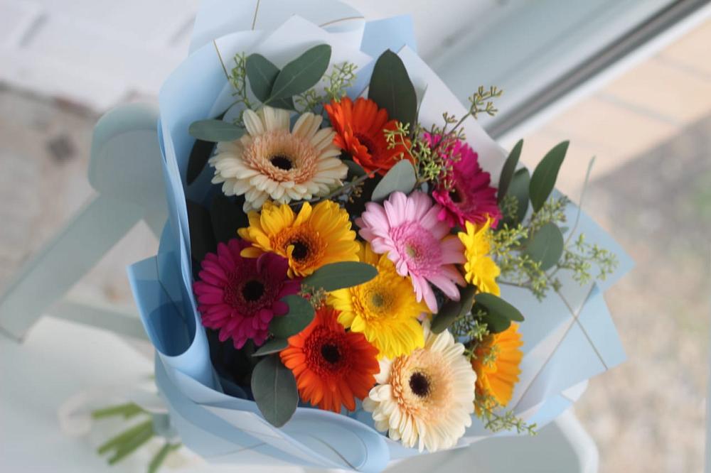 Букет цветов из: Герберы в Восточном Ставропольского края