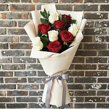 Букет цветов из:  Розы в Восточном Ставропольского края