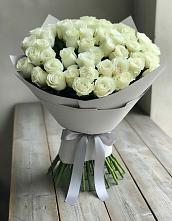Букет 35 Белых роз в Восточном Ставропольского края