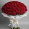 Букет 101 Красная роза Блэк Мэджик в Восточном Ставропольского края