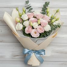 Букет цветов из:  Лизиантусы #REPLACE_PRED# Восточном Ставропольского края