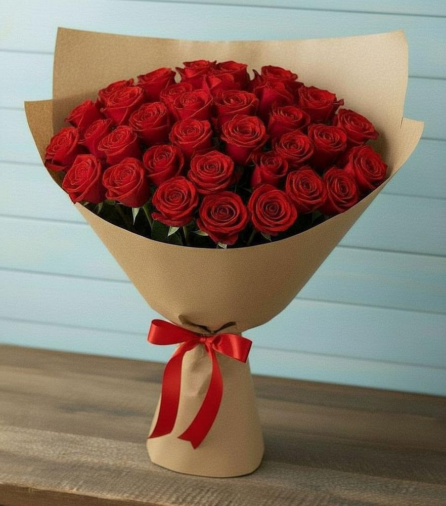 Букет Красные розы Милано в Восточном Ставропольского края