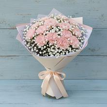 Букет цветов из:  Гвоздики в Восточном Ставропольского края