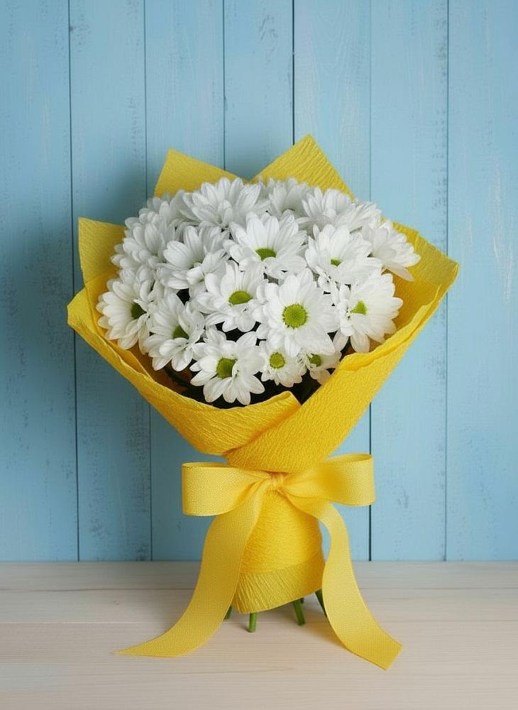 Букет цветов из: Хризантемы в Восточном Ставропольского края