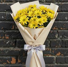 Букет цветов из:  Хризантемы в Восточном Ставропольского края