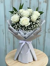 Букет цветов из:  Розы в Восточном Ставропольского края
