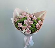 Букет цветов из:  Розы и Хризантемы в Восточном Ставропольского края