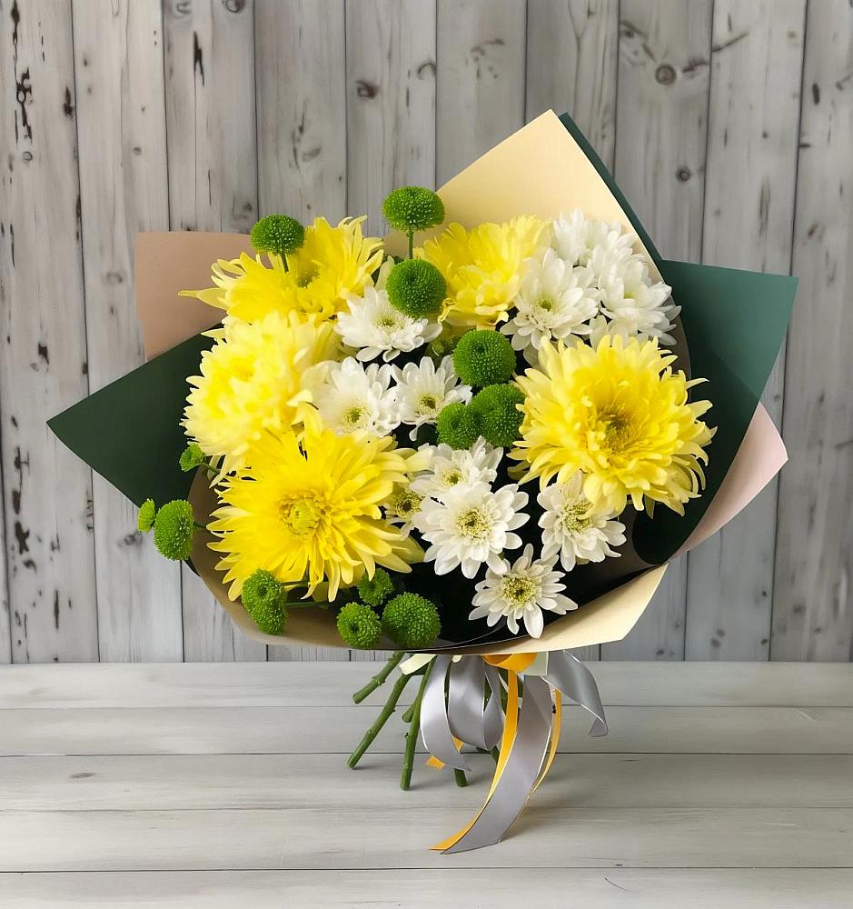 Букет цветов из: Хризантемы в Восточном Ставропольского края
