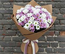 Букет цветов из:  Хризантемы в Восточном Ставропольского края