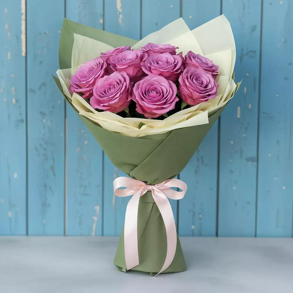 Букет Розы Фёрст Леди в Восточном Ставропольского края