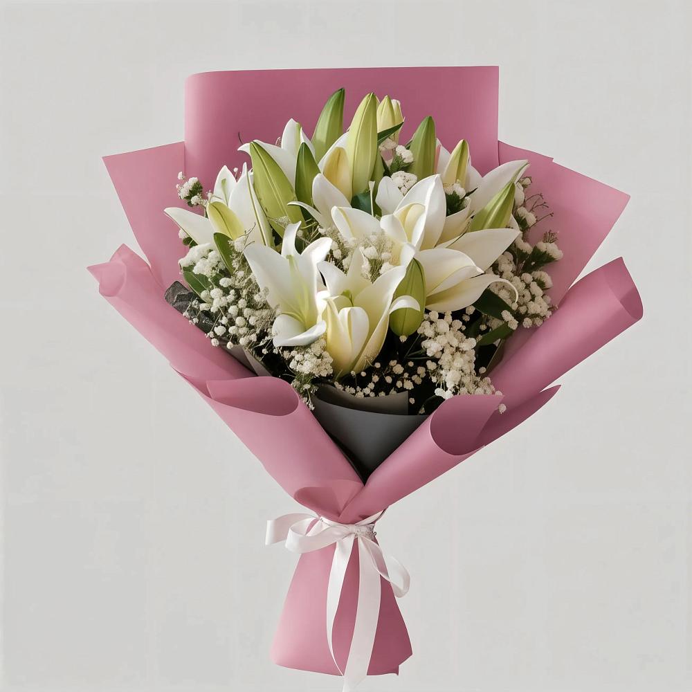 Букет цветов из: Лилии в Восточном Ставропольского края