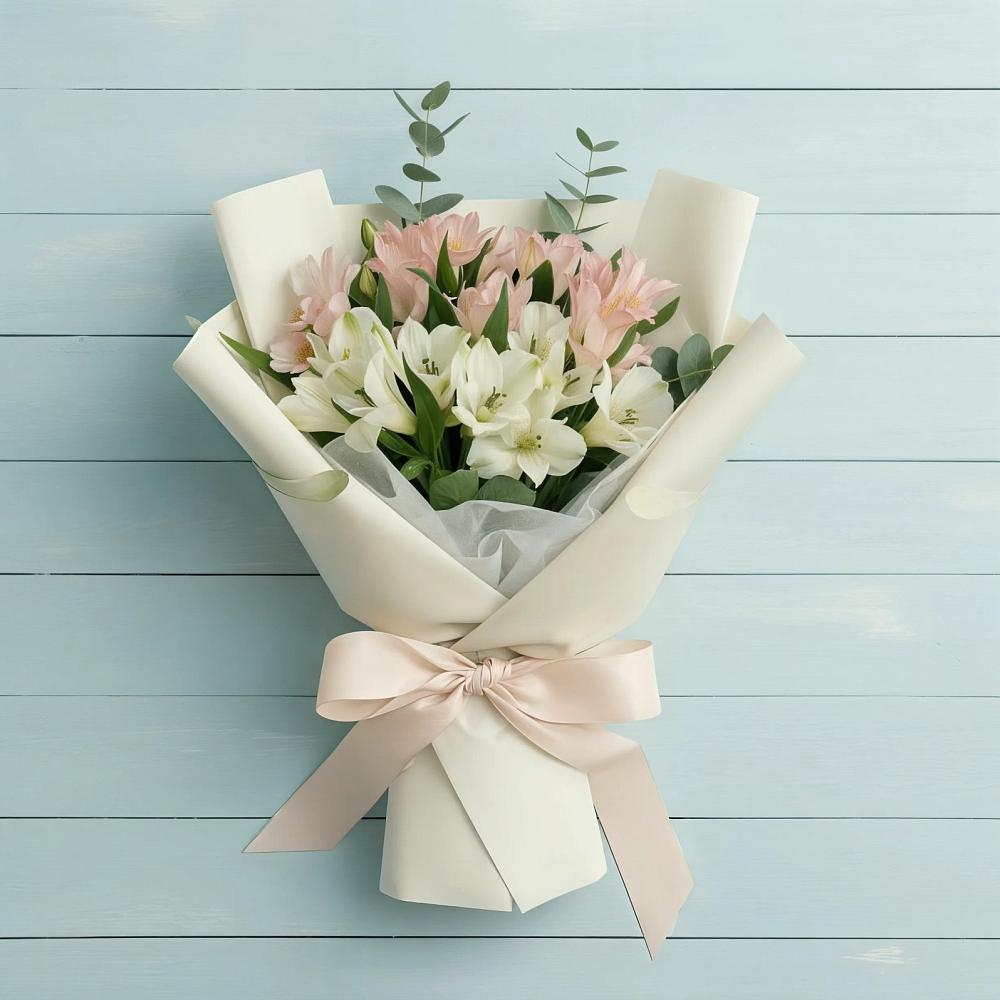 Букет цветов из: Альстромерии в Восточном Ставропольского края