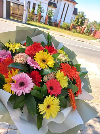 Букет цветов из: Герберы в Восточном Ставропольского края