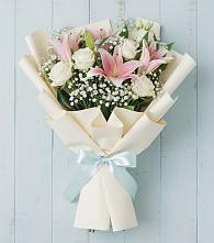 Букет цветов из:  Лилии #REPLACE_PRED# Восточном Ставропольского края