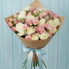Букет цветов из:  Розы в Восточном Ставропольского края